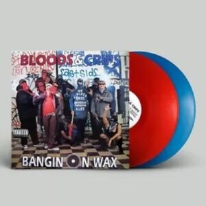New! Bloods & Crips Bangin On Wax RSD BF 24 Red Blue Vinyl 2 LP Black Friday UK!